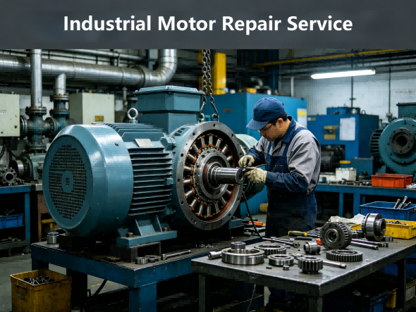 Industrial Motor Repair Service
