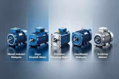 Motor elektrik industri jenama ABB untuk kilang di Malaysia